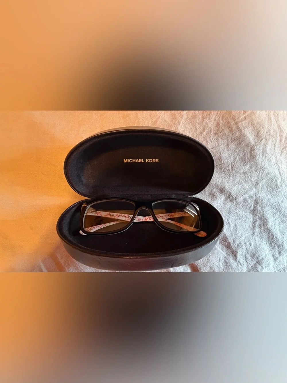 ♡ Vintage RayBan Glasses w/ Michael Kors Case & Michael Kors Cloth ♡